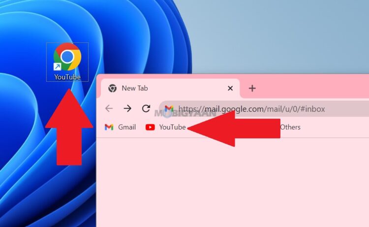 How to create a desktop shortcut to websites or links [Windows 11]