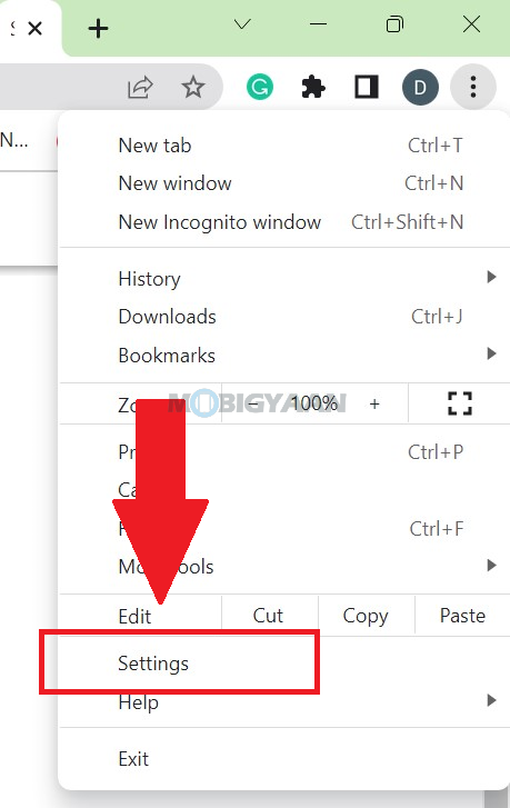 How to set default zoom in Google Chrome Windows 11 6