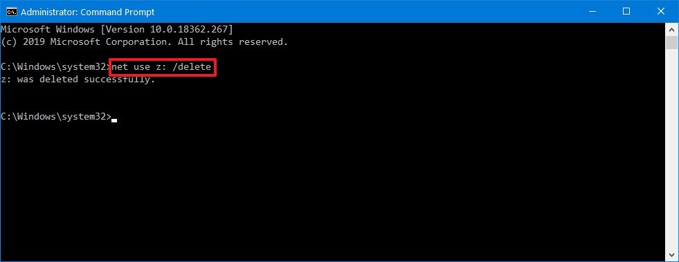 How to Remove or Disconnect a Mapped Network Drive in Windows