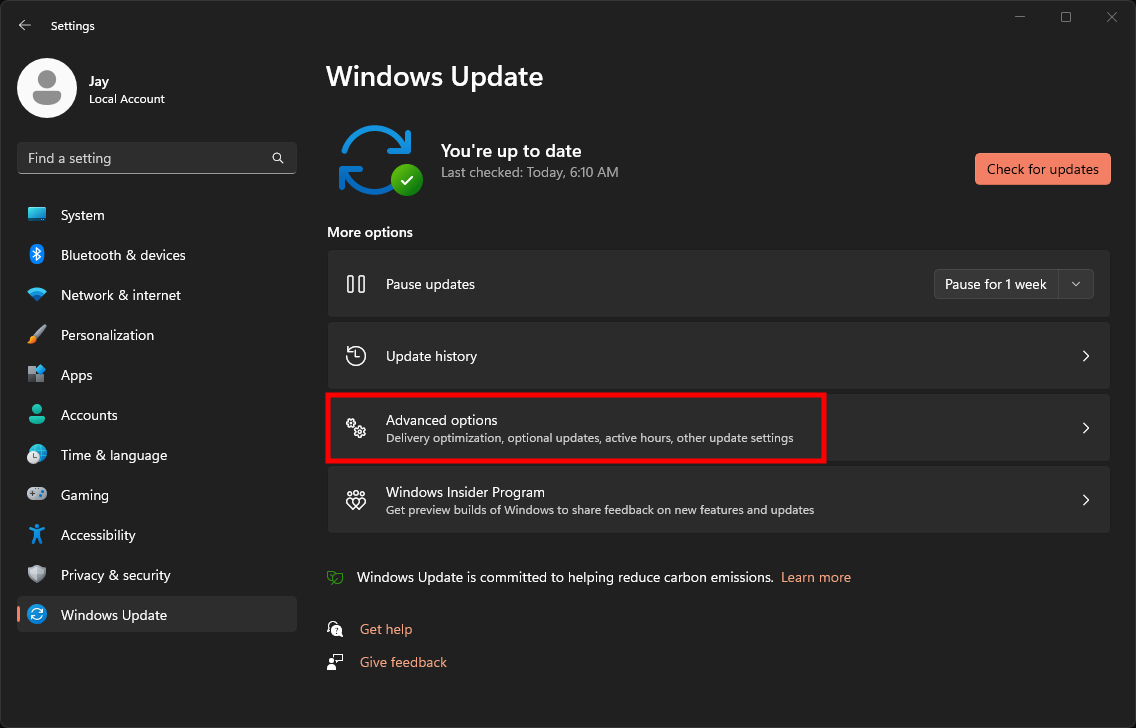 Windows 11 Update Bandwidth Check