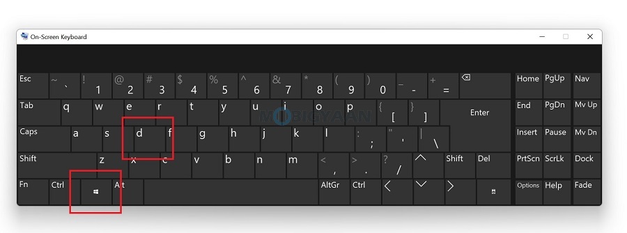 Windows 11 keyboard shortcuts 3