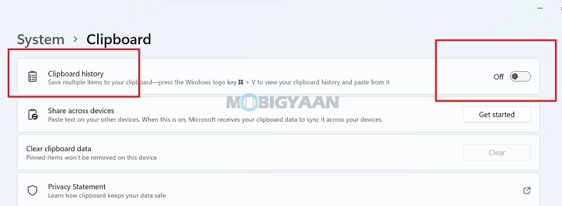 Windows 11 tips and tricks clipboard history 1