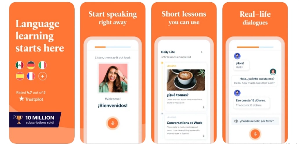 Babbel Language Learning App