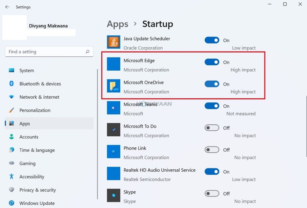 How to quickly stop apps from starting up with Windows 11 1