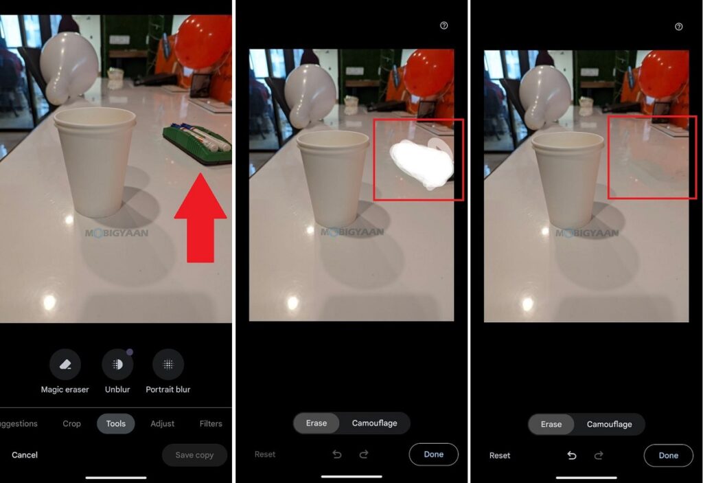 How to use Magic Eraser in Pixel 7 and 7 Pro 2