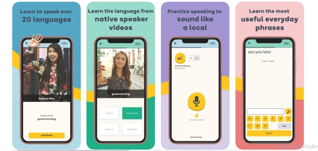 Memrise Language Learning App
