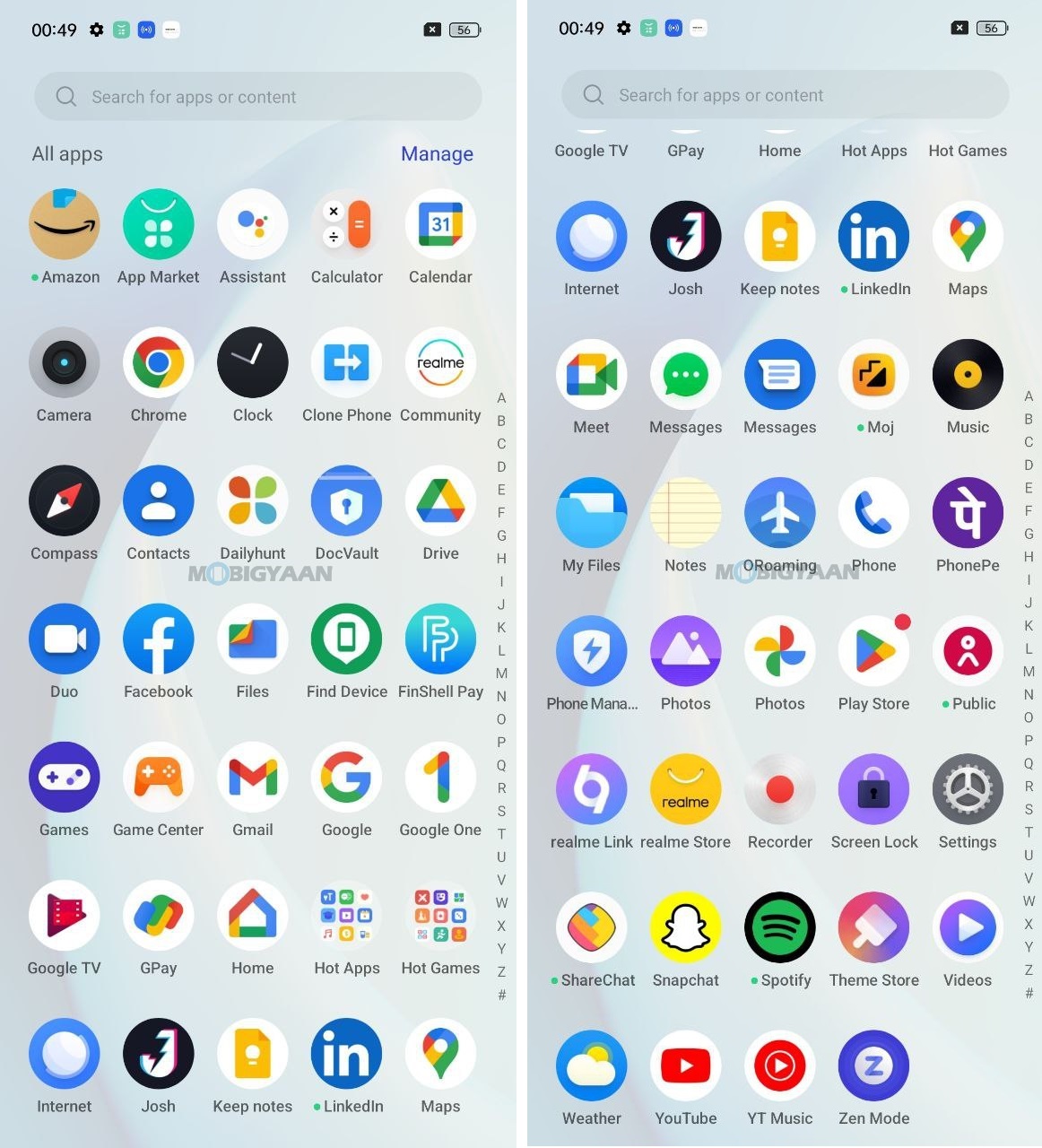 realme 10 Pro Software UI Android 13 realme UI 4.0 1