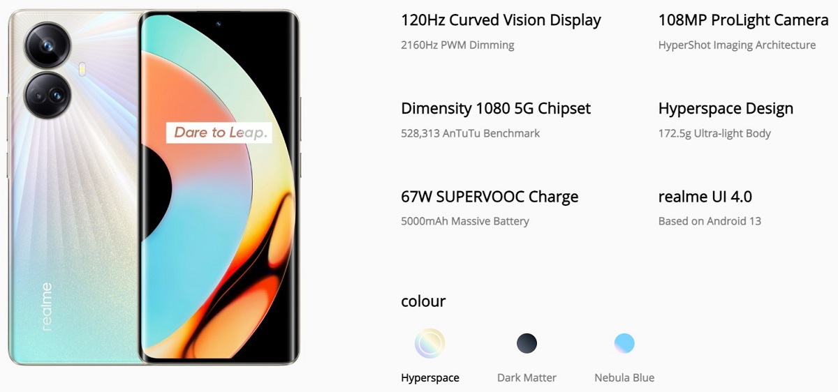 realme 10 Series launched in India realme UI 4.0 debuts globally 2