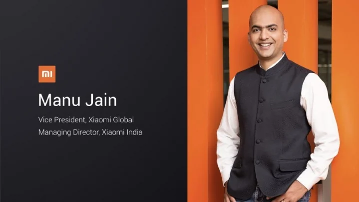 Manu Kumar Jain Xiaomi