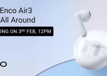 OPPO Enco Air3 to launch in India on 3rd February alongside OPPO Reno8 T 5G