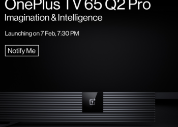 OnePlus TV 65 Q2 Pro launching in India on 7th February