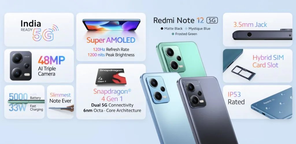 Redmi Note 12 5G India 3
