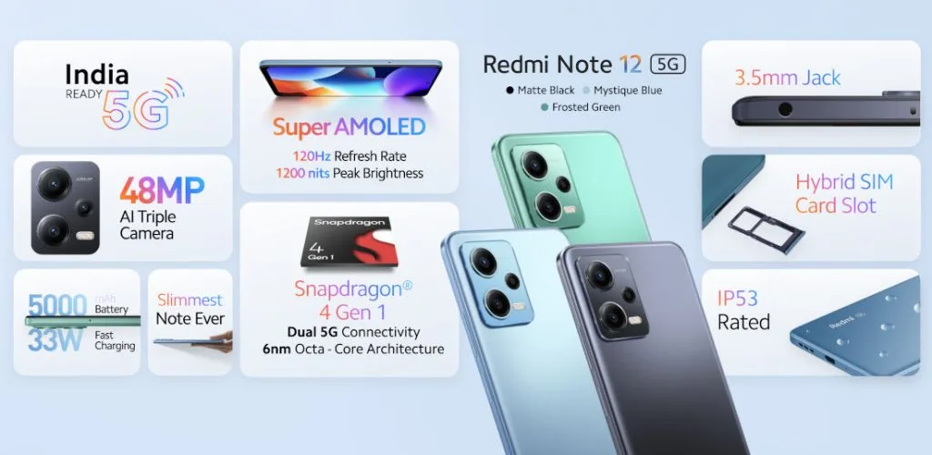 redmi note 12 5g