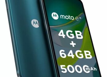 moto e13 launched in India at ₹6,999, features 6.5-inch screen, Dolby Atmos, 64GB storage, IP52 design, and more