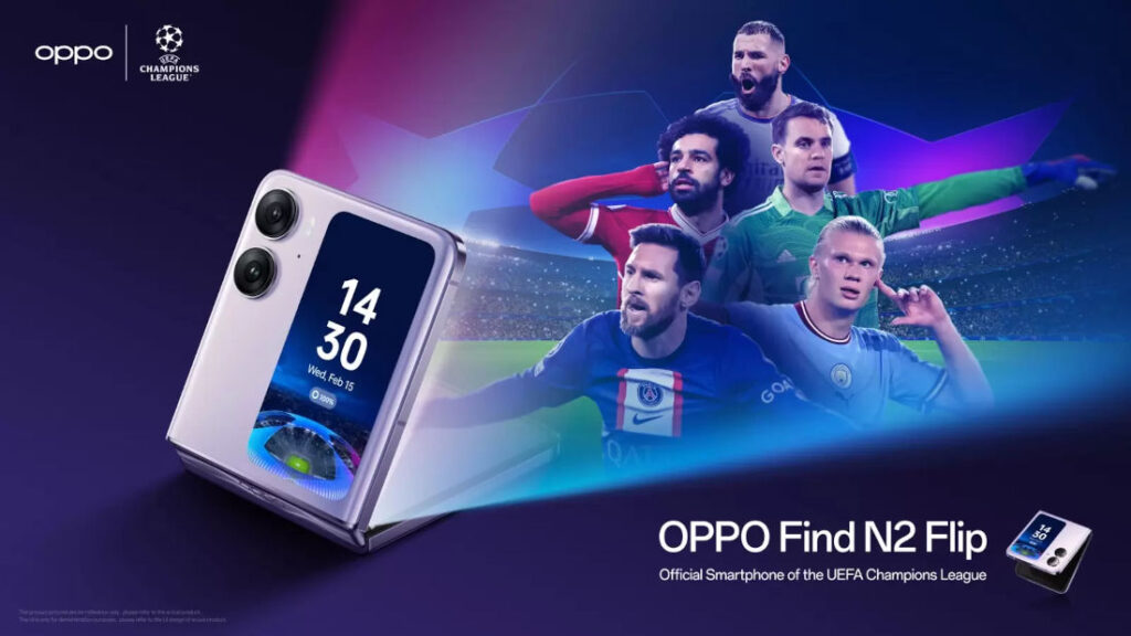 OPPO Find N2 Flip UEFA