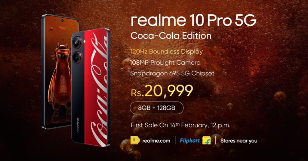 realme 10 Pro 5G Coca Cola Edition India 1