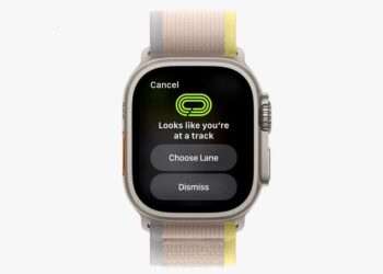 Apple Watch Running Track Detection