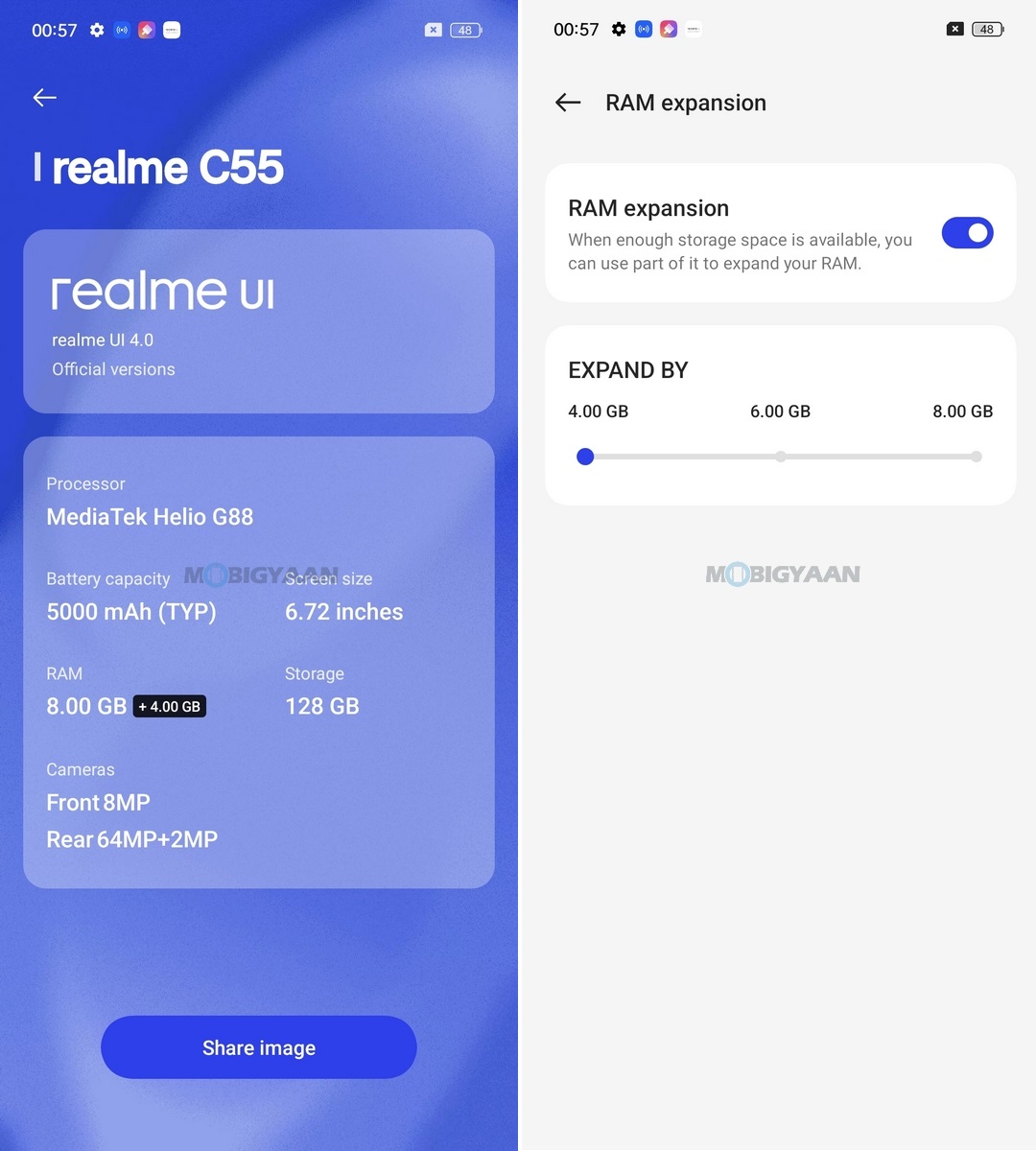 realme C55 Review realme UI 4.0 Android 13 7