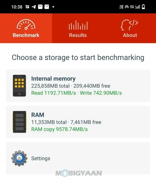 vivo X90 5G Review - Benchmarks - Storage - A1 SD Bench
