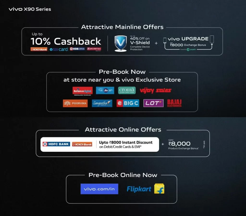 vivo X90 India - Price & Offers