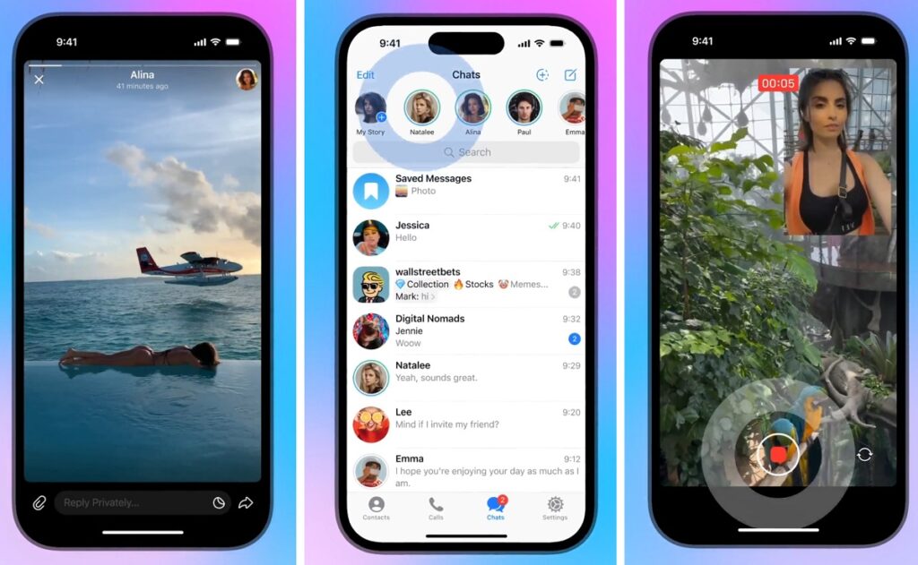 Telegram Stories