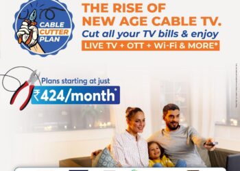 Excitel launches Cable-Cutter Plan at ₹592 offering up to 400 Mbps speed, 12 OTT platforms, and 550+ Live TV Channels