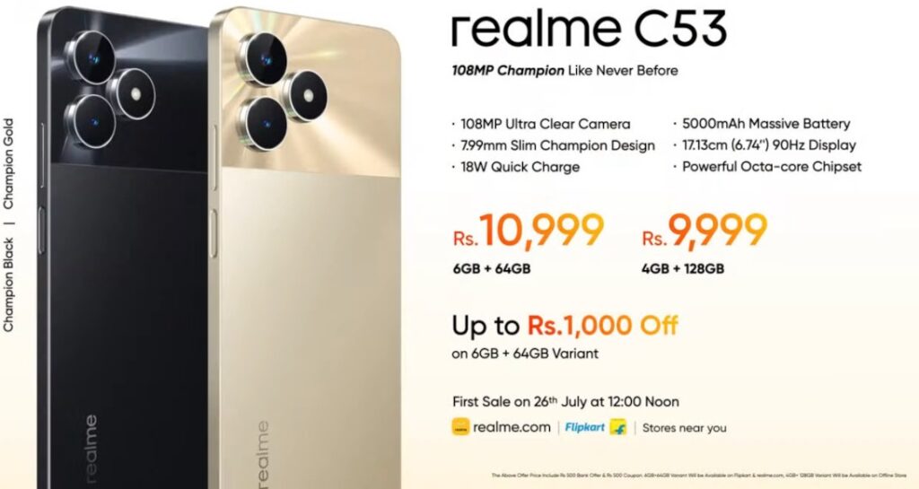 realme C53 India 1