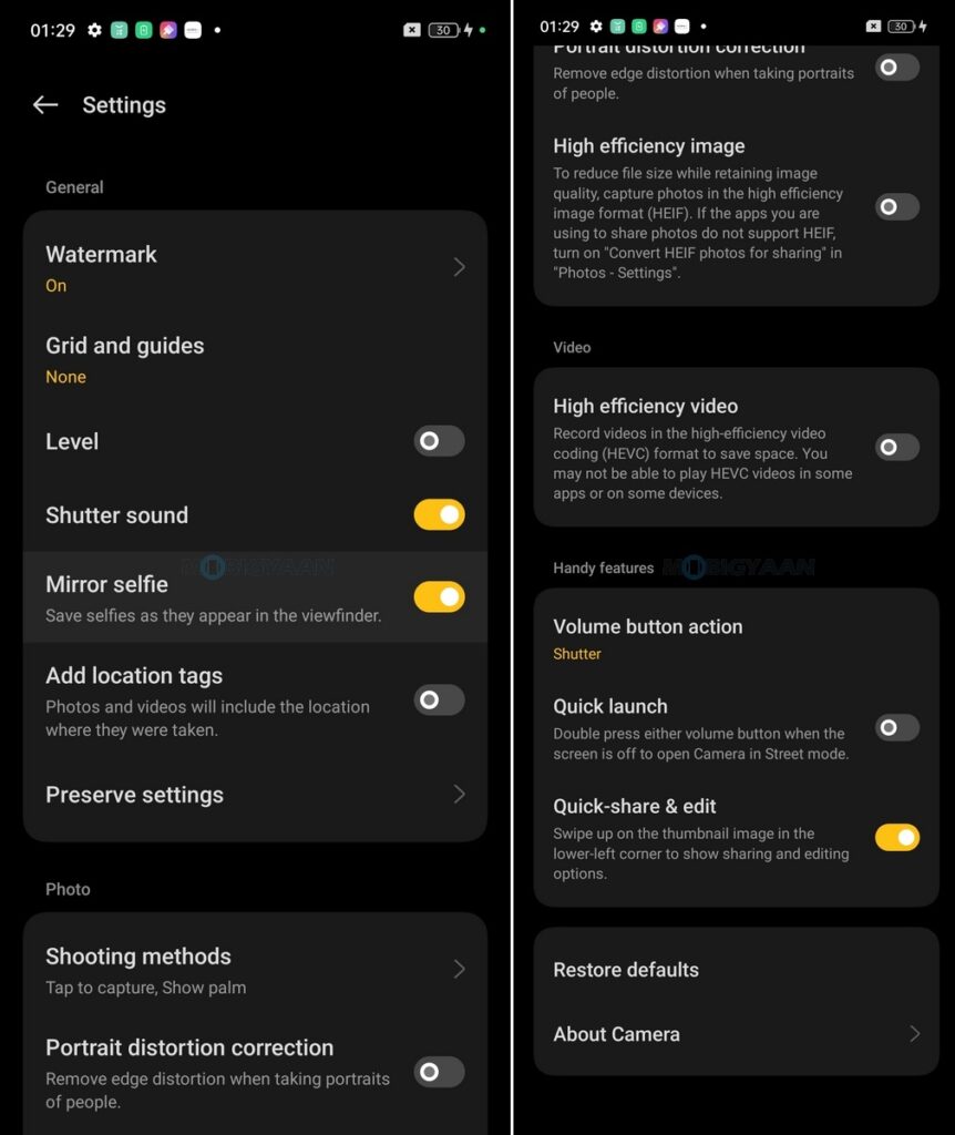 realme 11 5G Review realme UI 4.0 Android 13 Camera Settings