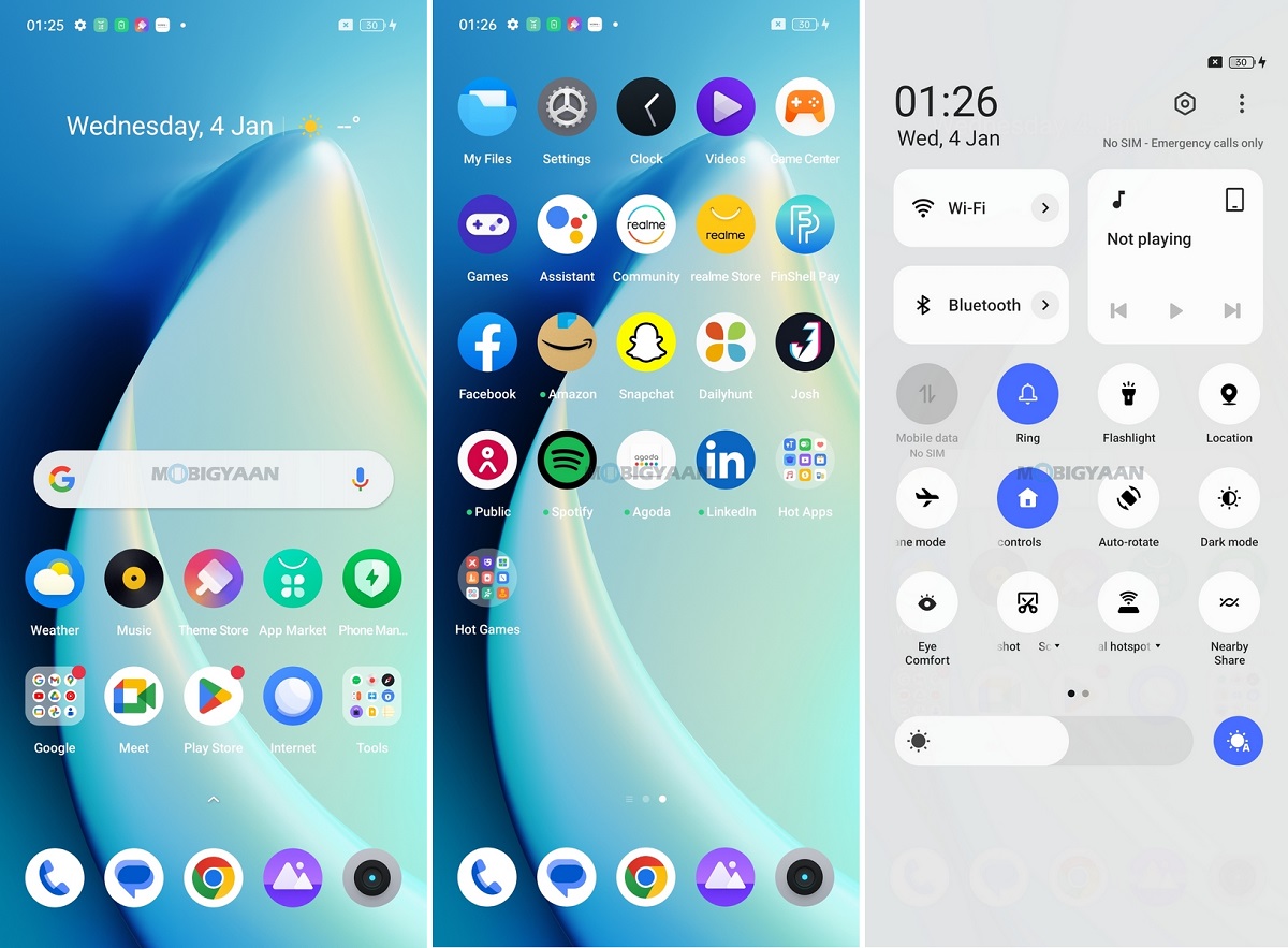 realme 11 5G Review realme UI 4.0 Android 13 Homescreen