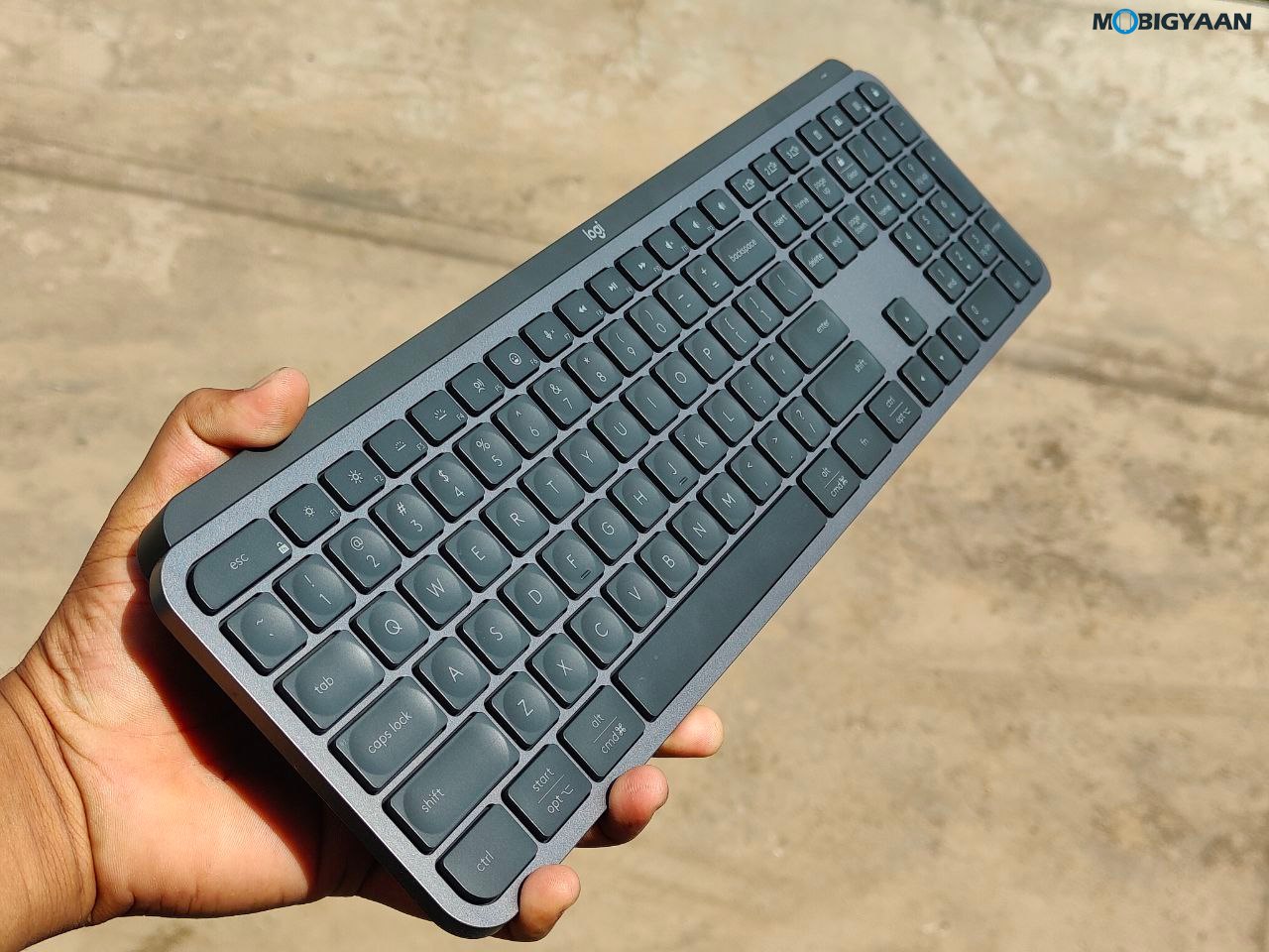 Logitech MX Keys S Review Wireless Keyboard Design Build Quality 17