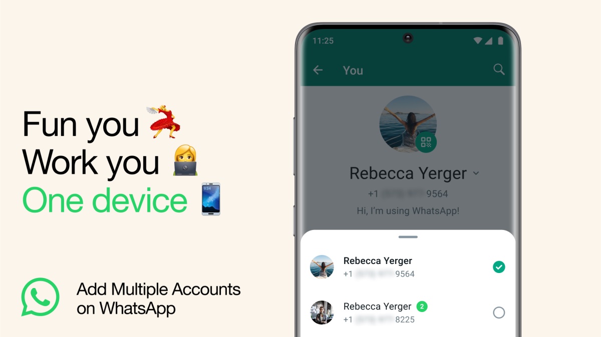 Whatsapp gets multiple accounts support on android devices