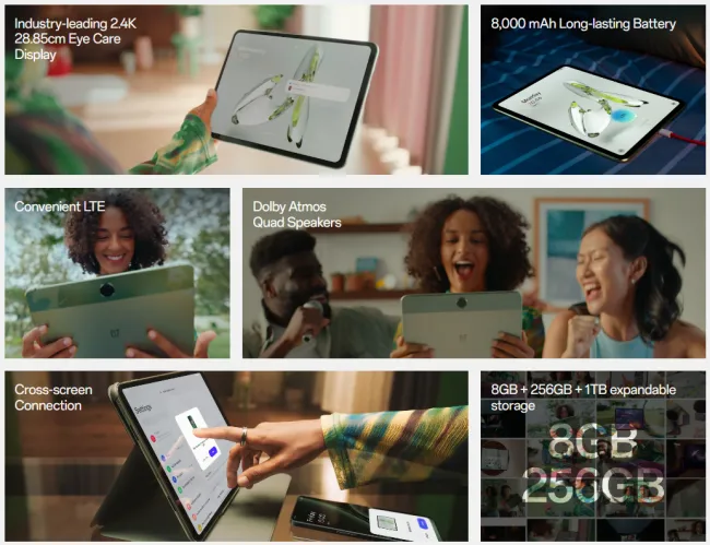 OnePlus Pad Go India Features