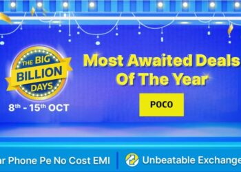 POCO announces exciting offers during the Flipkart Big Billion Day sale, emerges as No.1 smartphone brand in Q3