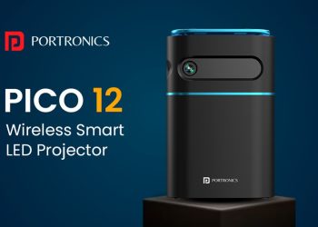 Portronics Pico 12 LED Projector launched in India at ₹29,999, features portable design, 4K support upto 120-inch, rechargeable battery, Android OS, and more 1 Portronics Pico 12 LED Projector launched in India at ₹29,999, features portable design, 4K support upto 120-inch, rechargeable battery, Android OS, and more