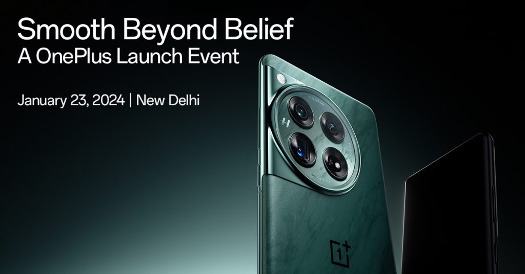 OnePlus 12 Smooth Beyond Belief Launch Event India