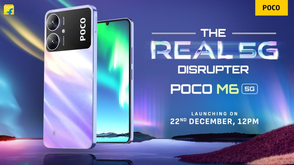 POCO M6 5G India Teaser