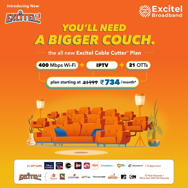 Excitel TV Plans