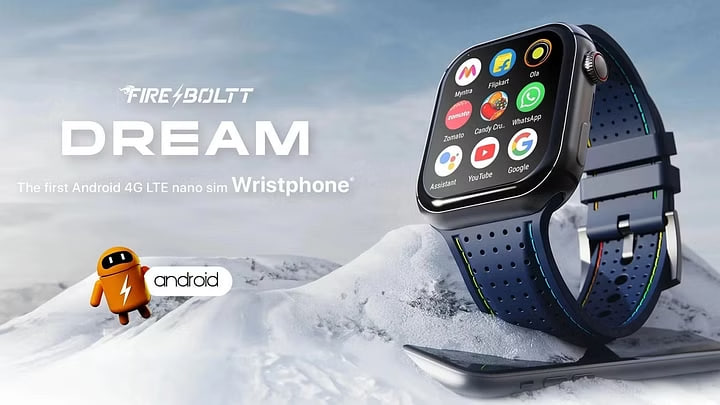 Fire Boltt Dream Wristphone India