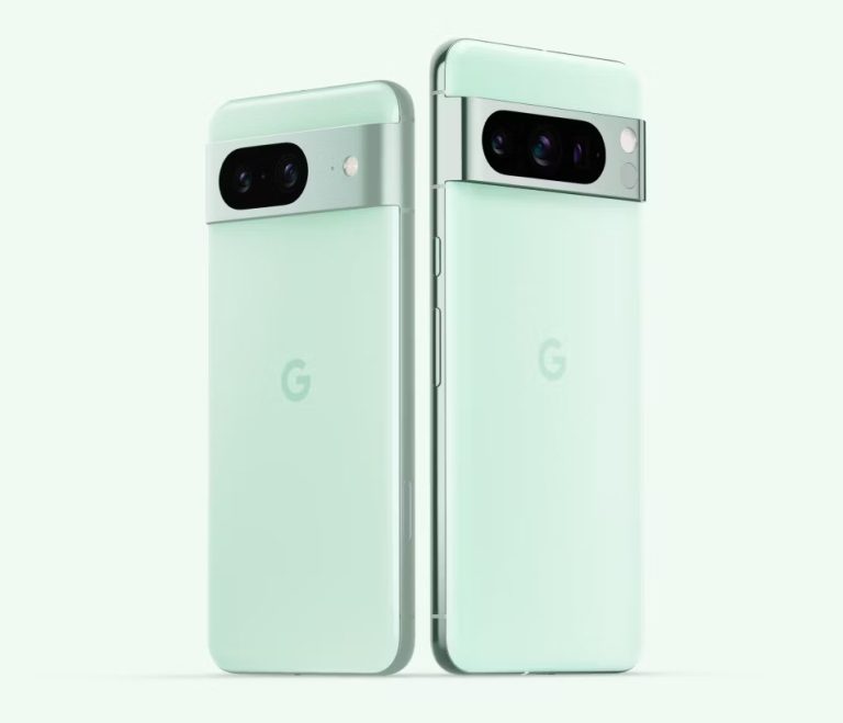 Google Pixel 8 and Pixel 8 Pro now available in Mint color