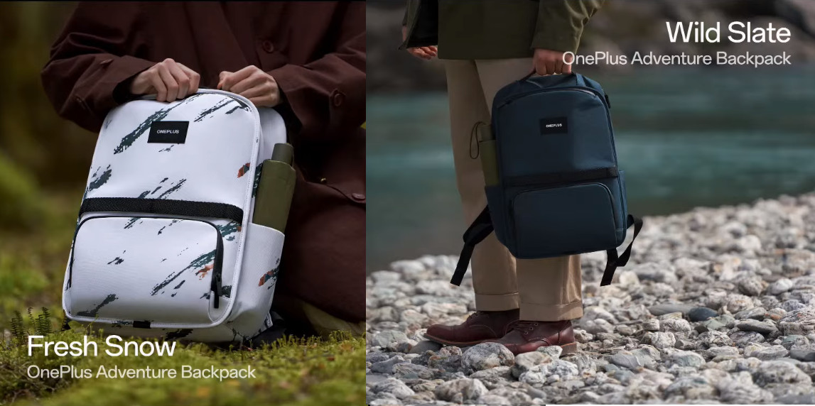 OnePlus Adventure Backpack colors