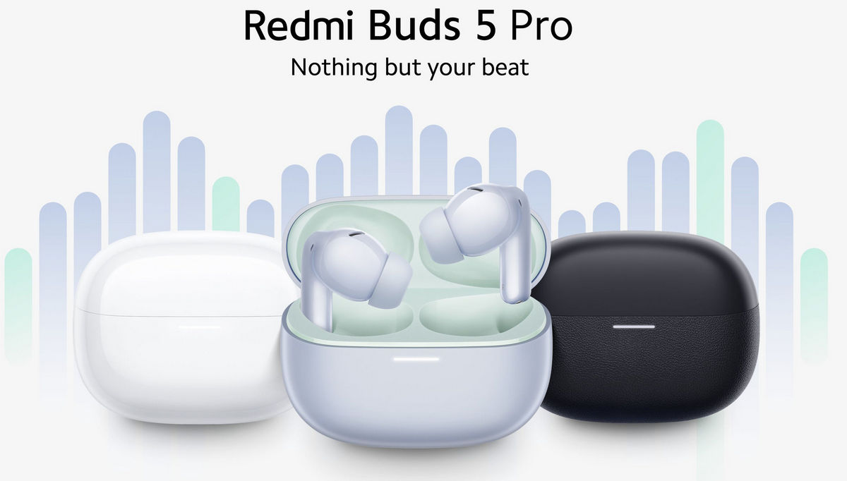 Redmi Buds 5 and Redmi Buds 5 Pro announced, features up to 52dB ANC ...