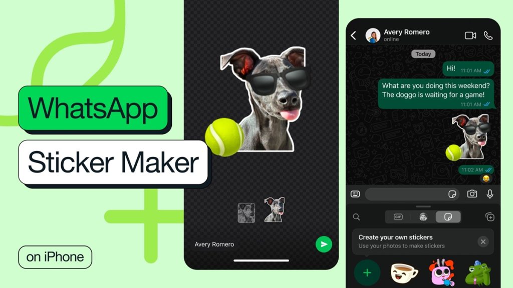 WhatsApp sticker maker iOS