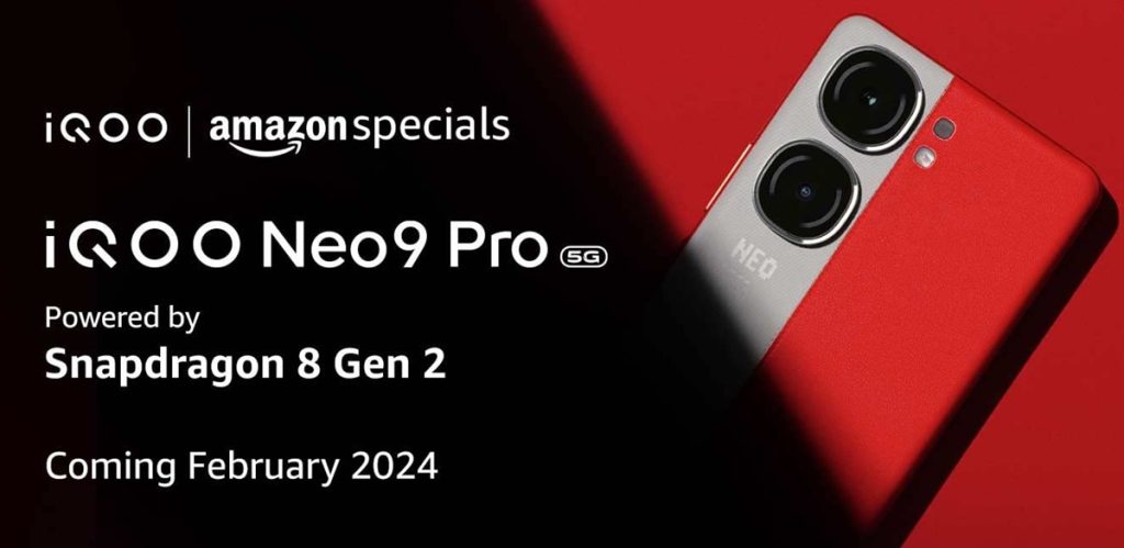 iQOO Neo9 Pro India Launch Feabruary Teaser
