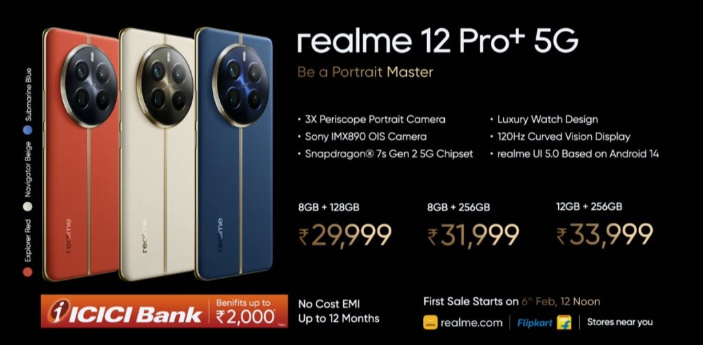 realme 12 Pro 5G India Price 1