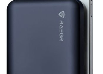 RAEGR MagFix M1 wireless charging power bank launched in India at ₹1,999, features 10,000mAh battery capacity, 20W fast charging, dual USB ports (Type-A, Type-C), and more