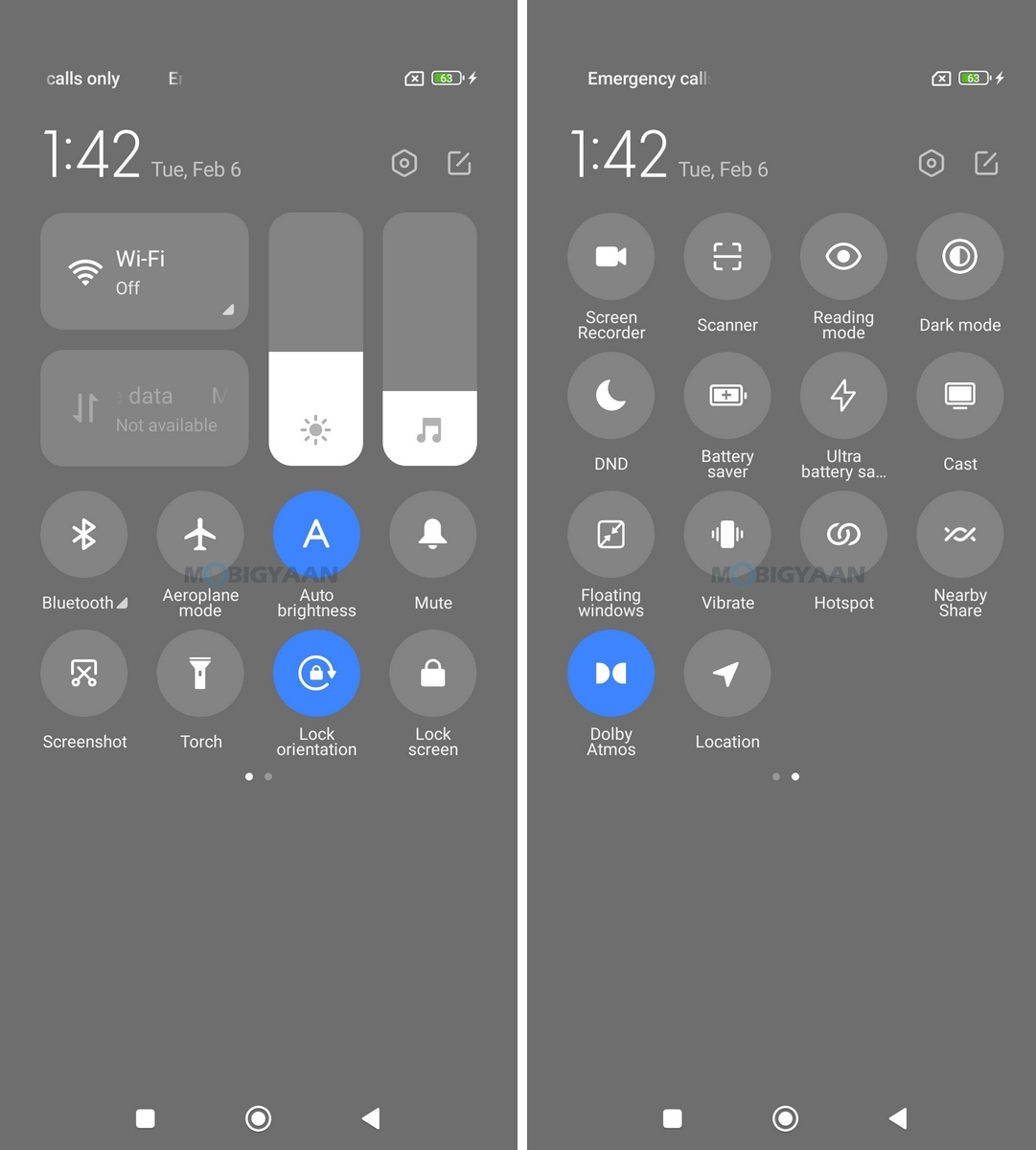 Redmi Note 13 5G Review MIUI 14 Control Center