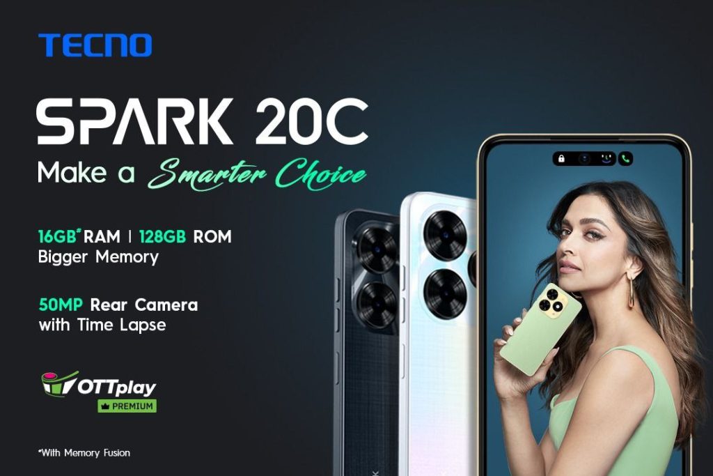 TECNO Spark 20C India Launch Date Teaser