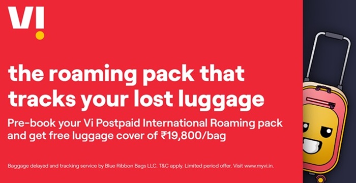 Vi Blue Ribbon Bags International Roaming Pack