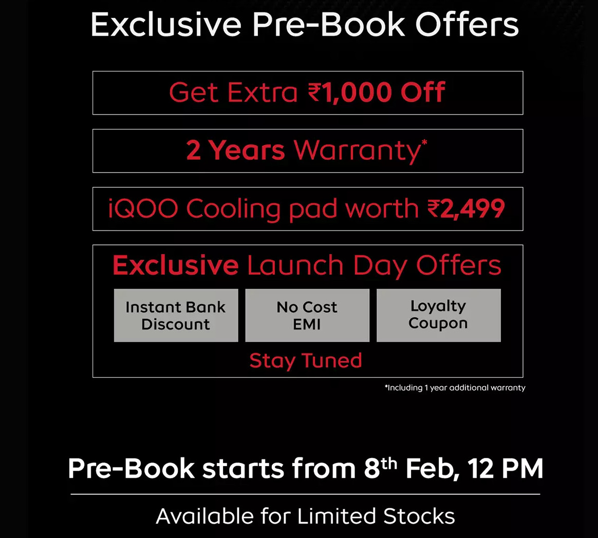 iQOO Neo 9 Pro pre book offers 1
