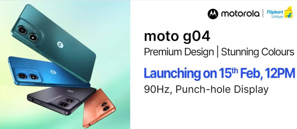 moto g04 India launch date teaser